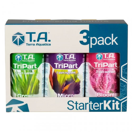 Комплект удобрений GHE (T.A.) StarterKit TriPart HW T.A. 3x500ml