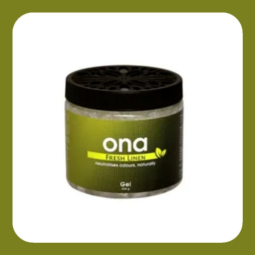 Нейтрализатор ONA Gel Fresh Linen — 400 г геля с запахом чистого белья