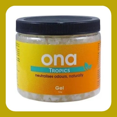 ONA Gel Tropics 732гр: нейтрализатор запахов с тропическим ароматом для дома и офиса