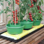 Пластиковый горшок Growbag Pot с отверстиями для равномерного полива растения