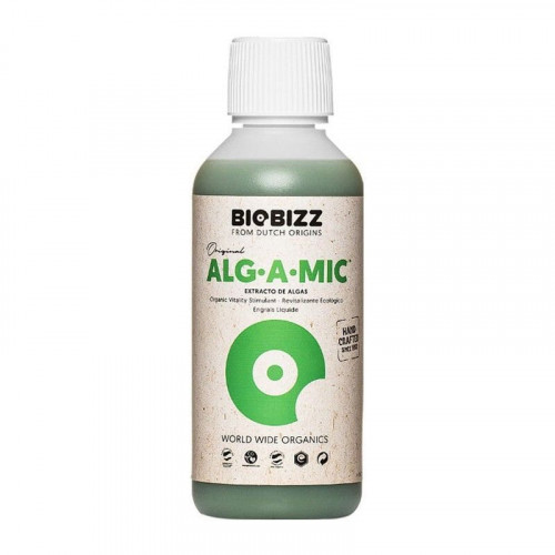 Удобрение BioBizz Alg-A-Mic 250 мл для растений / Добавка с морскими водорослями Удобрение BioBizz Alg-A-Mic 250 мл для растений / Добавка с морскими водорослями