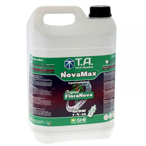 Удобрение для растений GHE T. A. NovaMax Grow 5л, удобрение на стадию вегетации